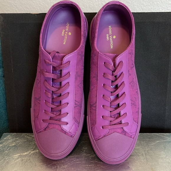 Final price Louis Vuitton tattoo sneakers new bright vivid monogram shoes new - Picture 10 of 11